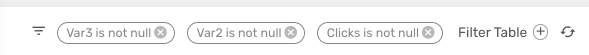 Filter Options