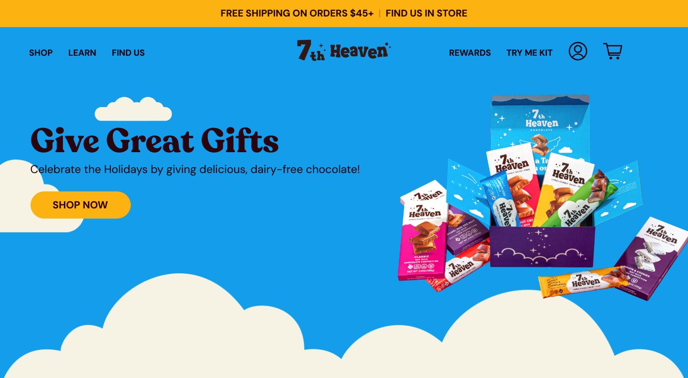 7th Heaven Chocolate Website