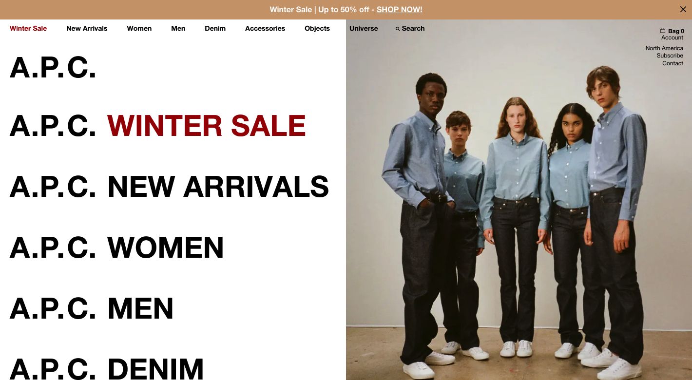 A.P.C. Website