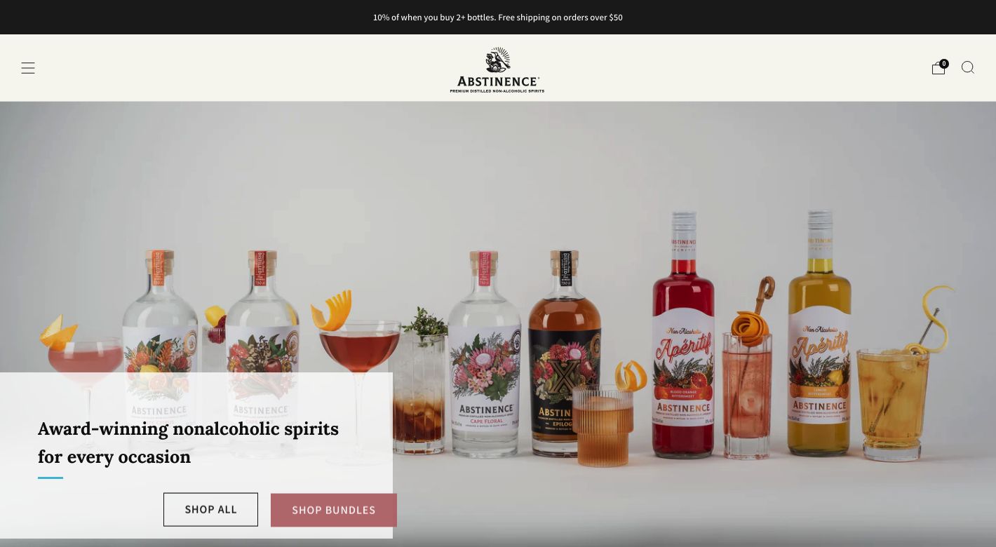 Abstinence Spirits Website