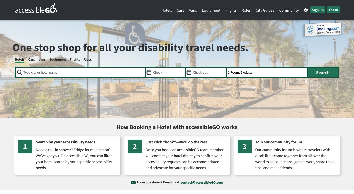 accessibleGO Website