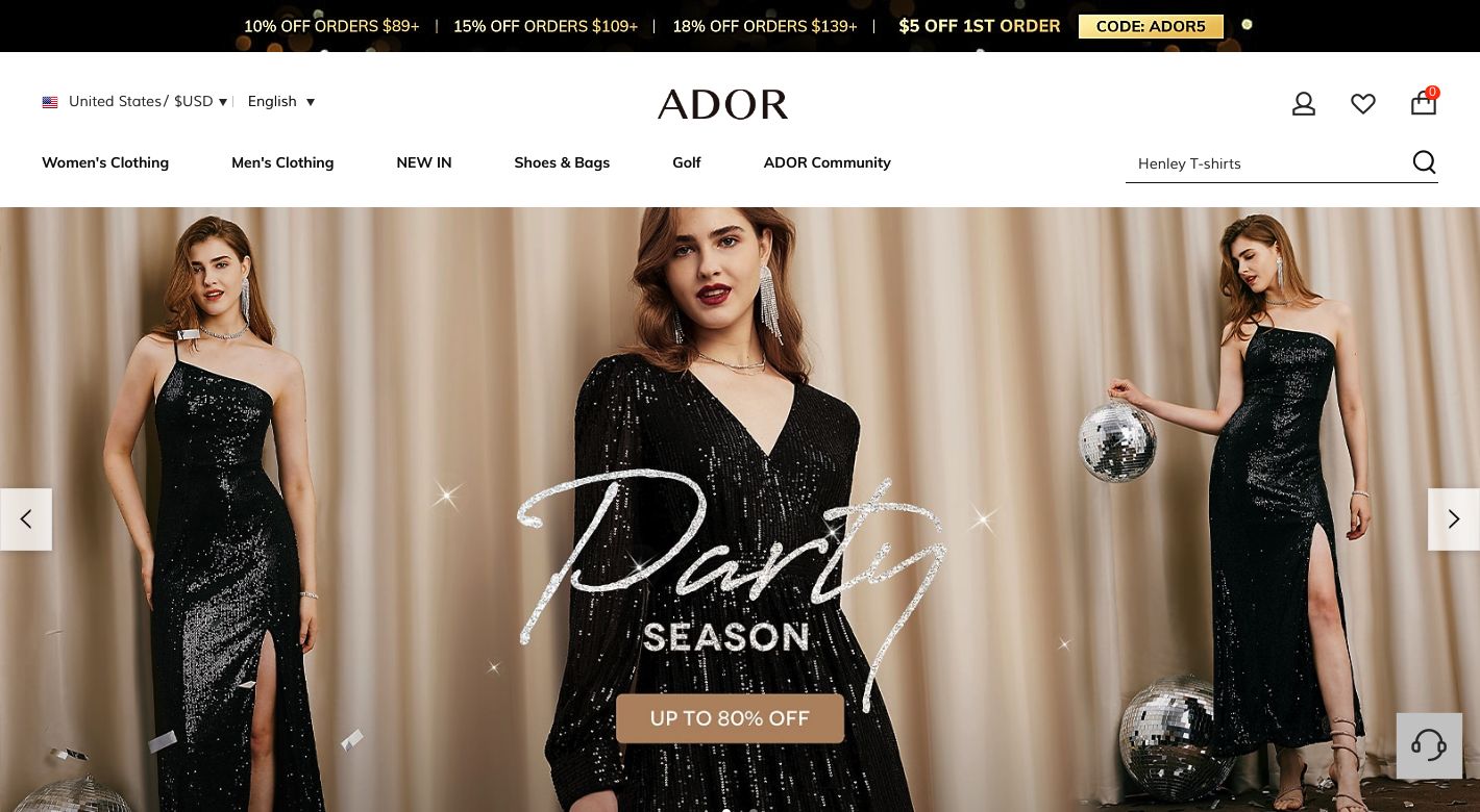 ADOR Website