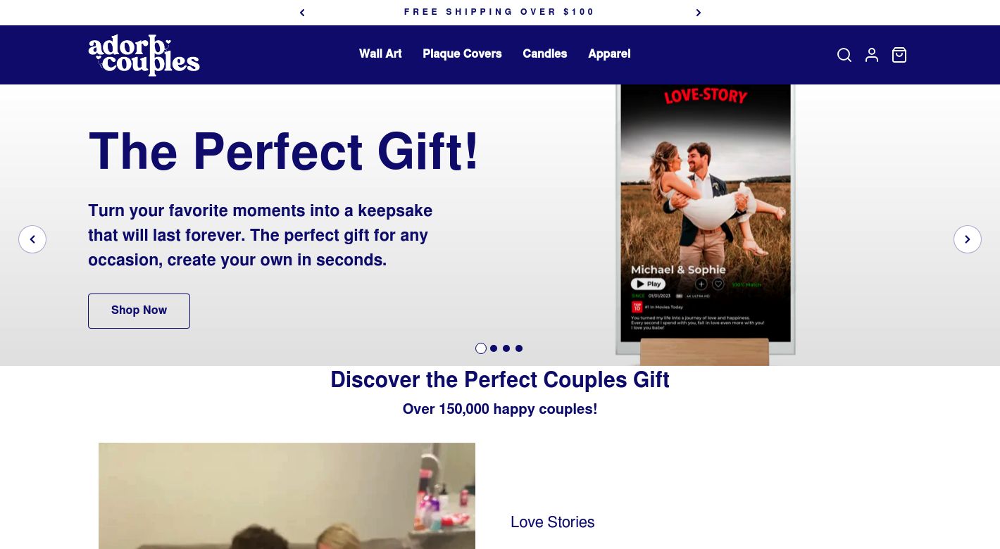 Adorb Couples Website