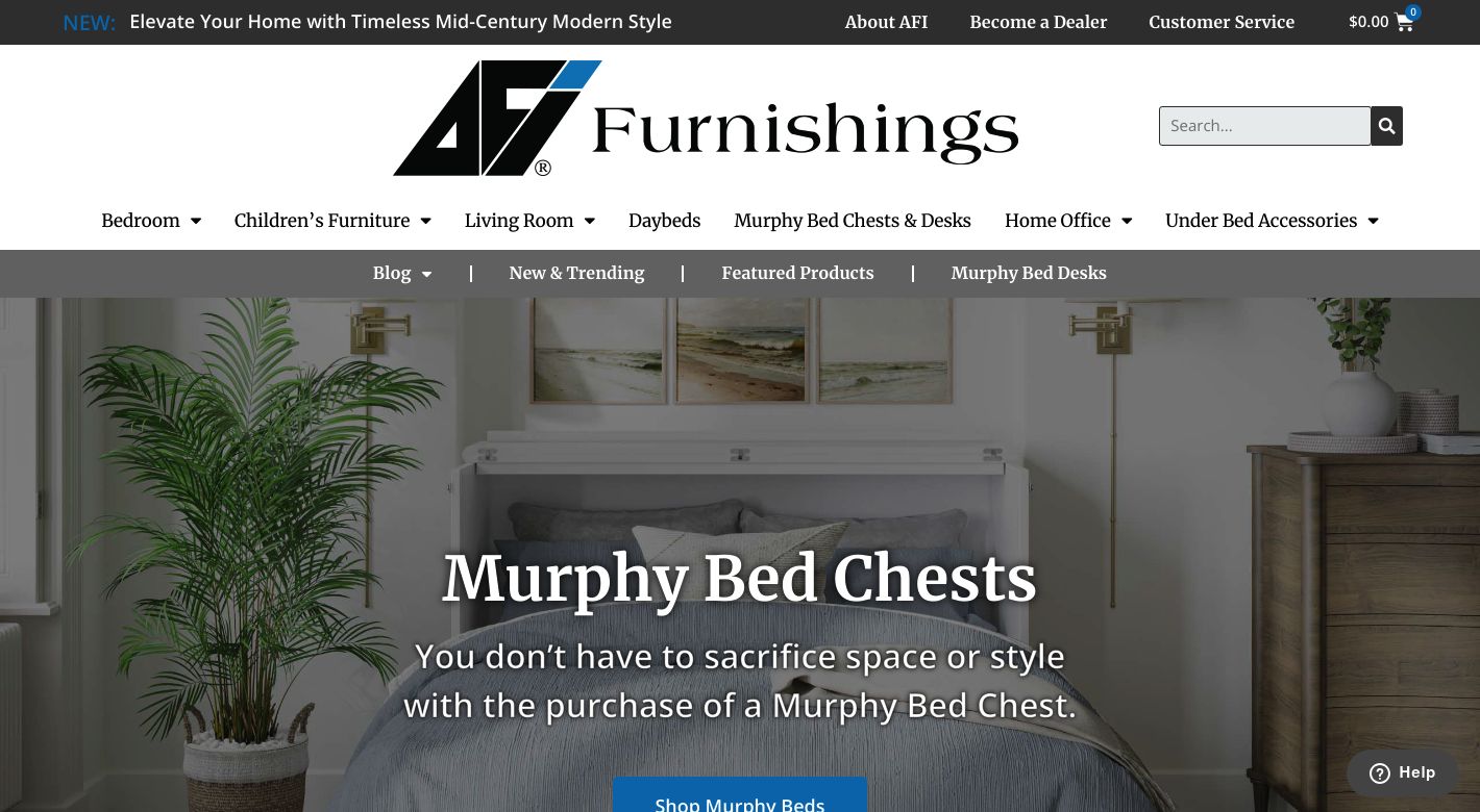 AFI Furnishings Website