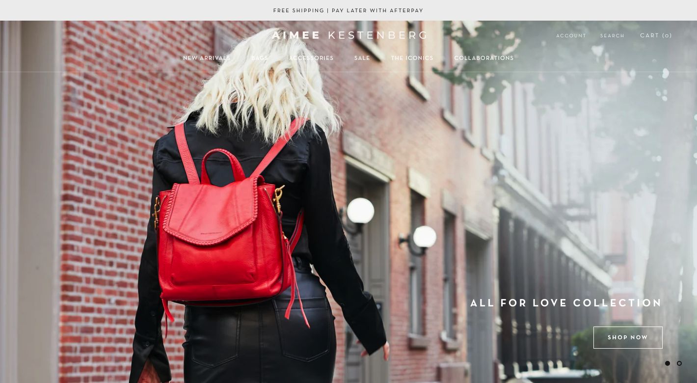 Aimee Kestenberg Website