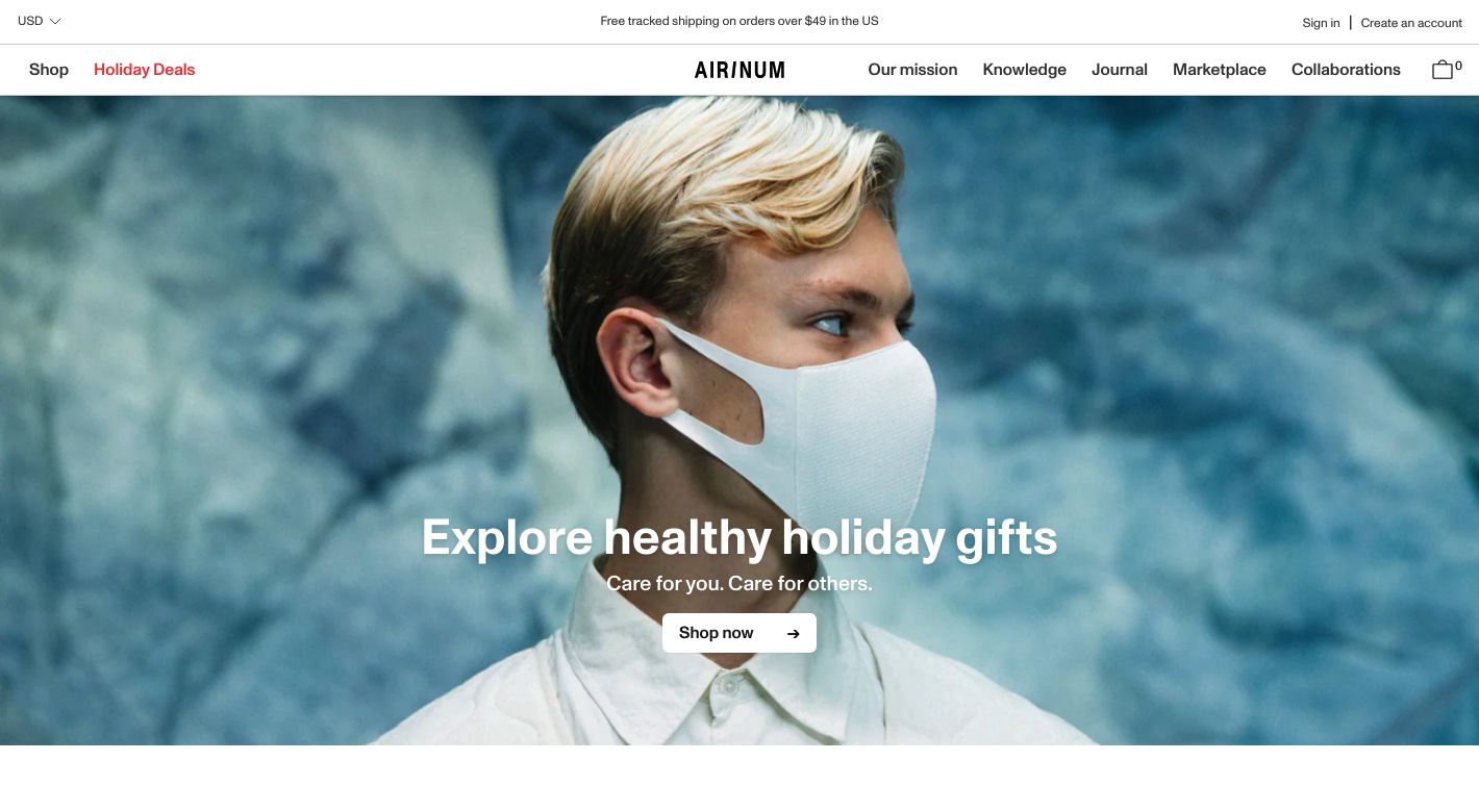 Airinum Website