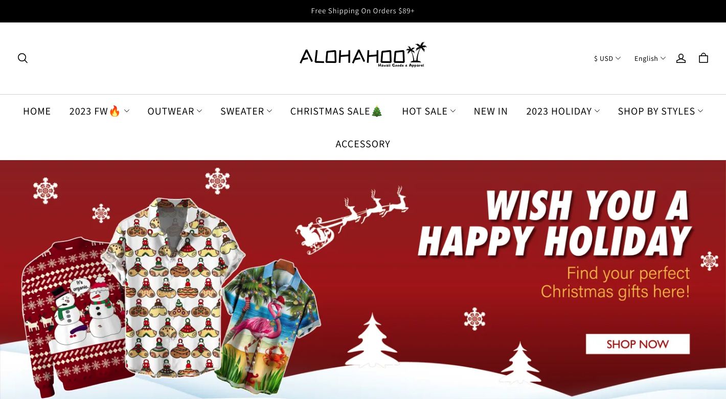 alohahoo Website