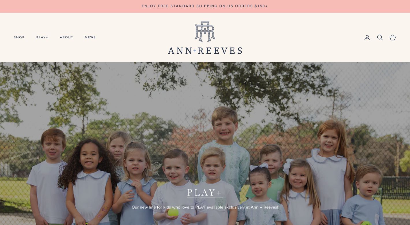 Ann + Reeves Kids Website