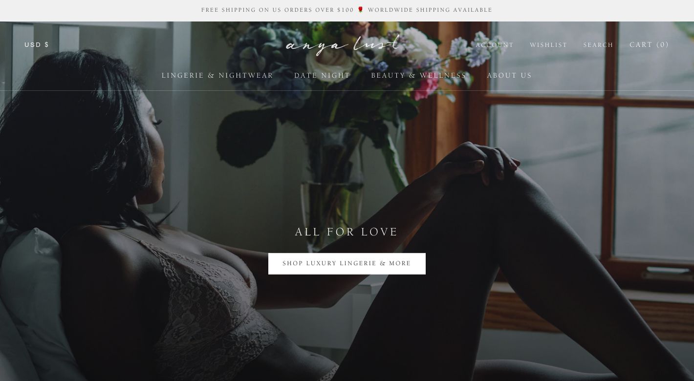 Anya Lust Website