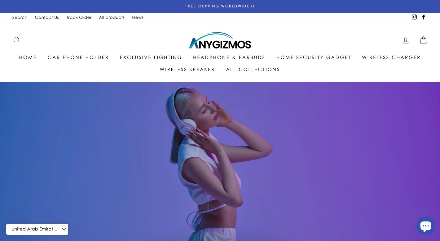 AnyGizmos Website