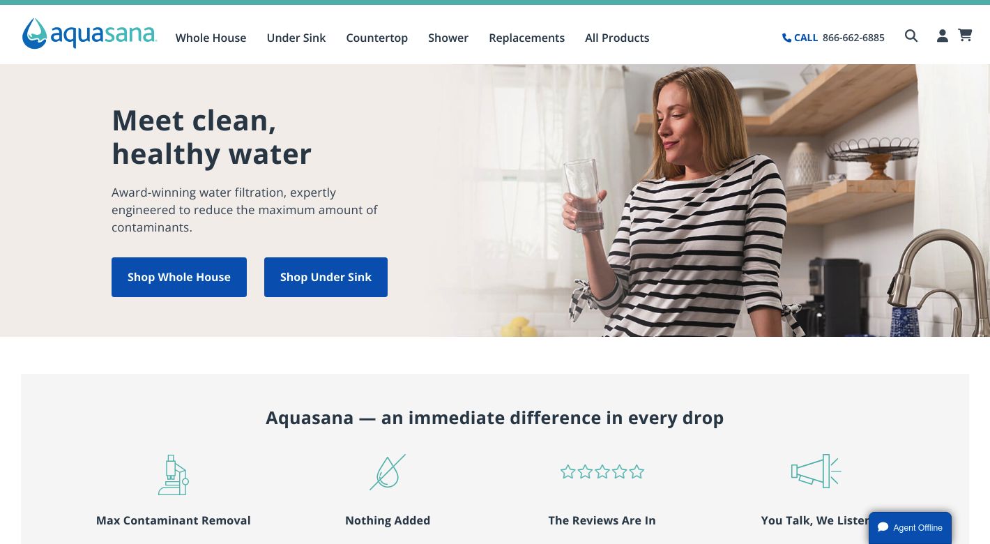 Aquasana Website