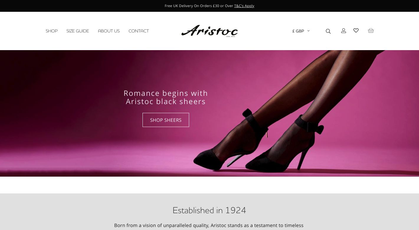 Aristoc Website