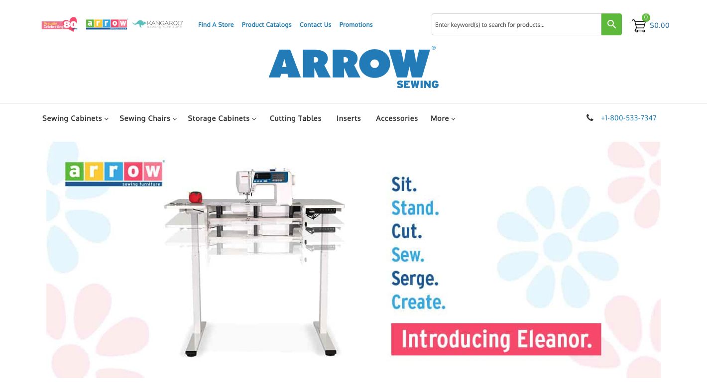 Arrow Sewing Website