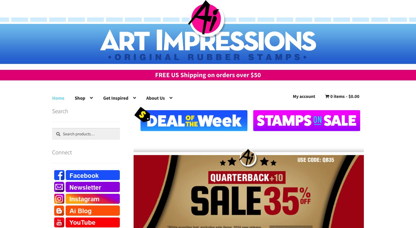 Art Impressions Website