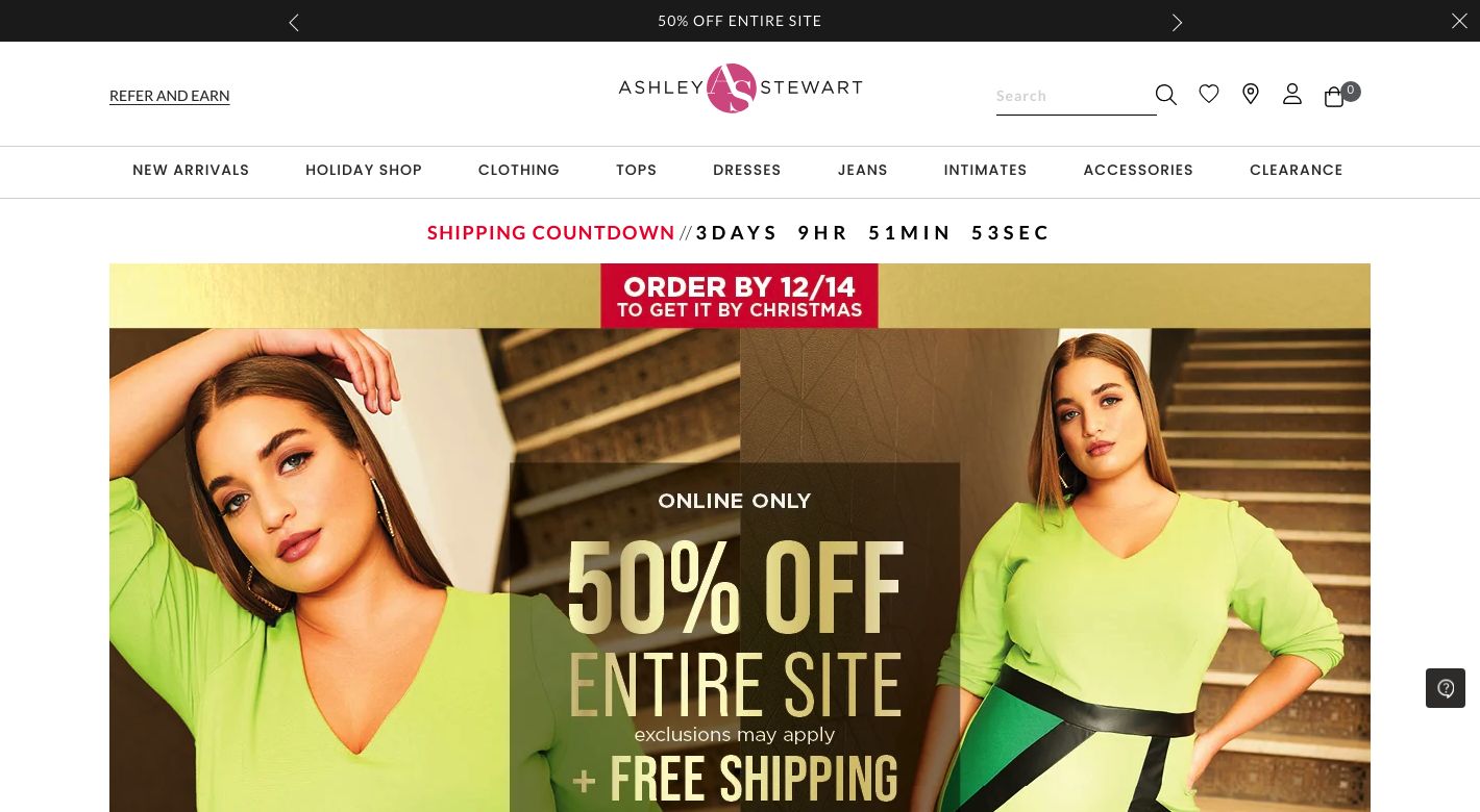 Ashley Stewart Website