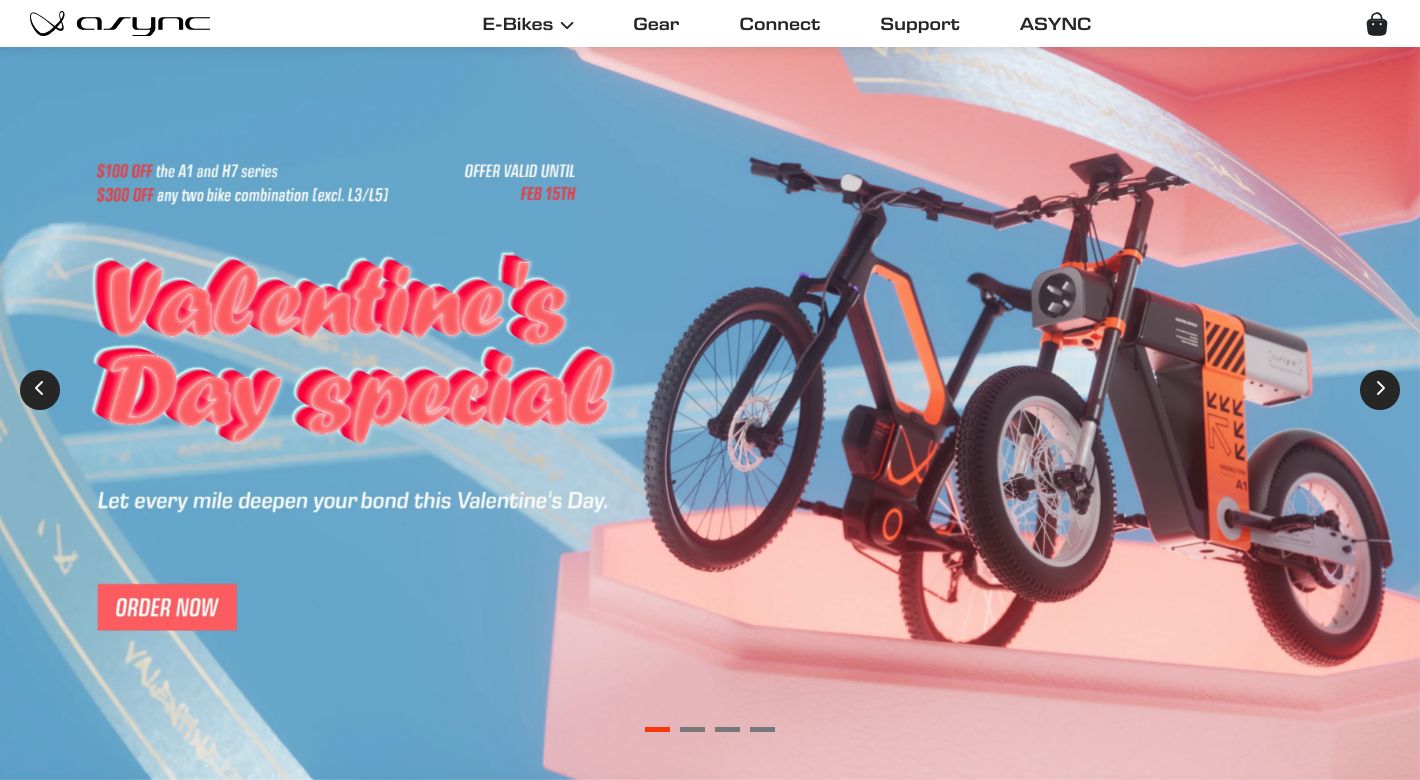 AsyncBike Website