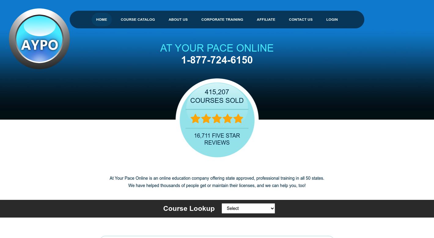 At Your Pace Online Website