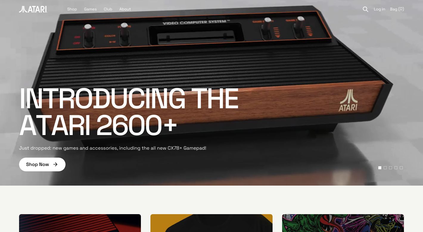 Atari Website