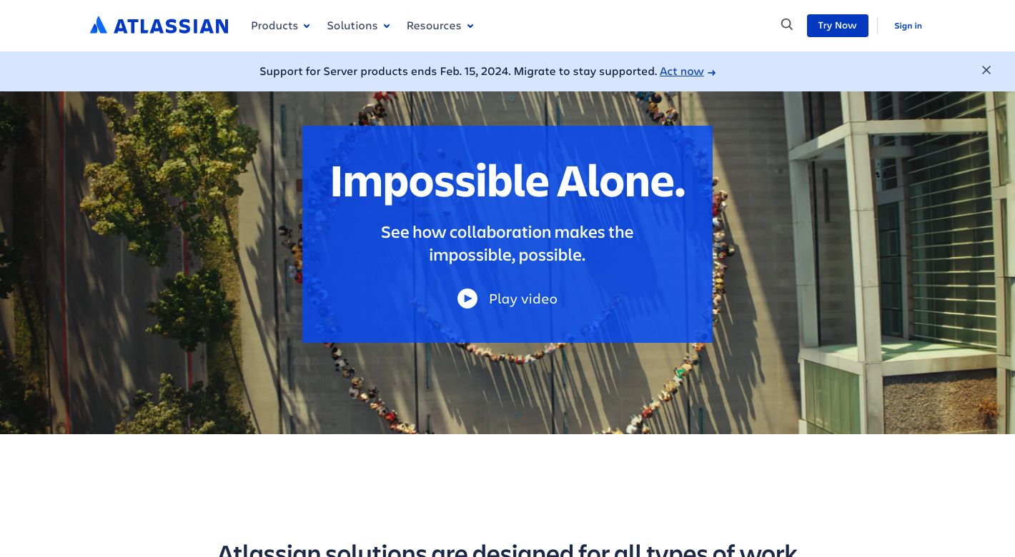 Atlassian Website