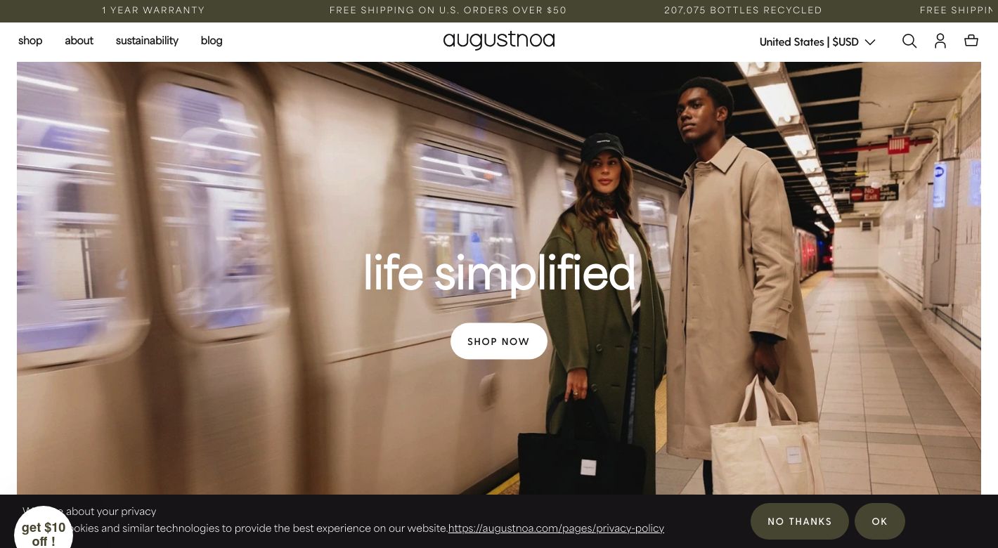 augustnoa Website