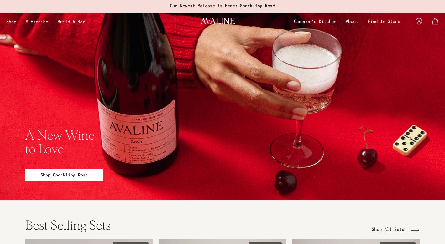 Avaline Website