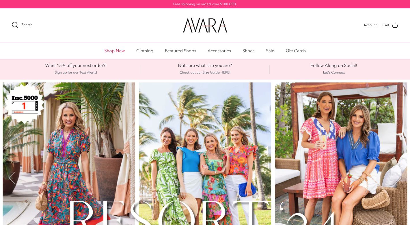 Avara Website