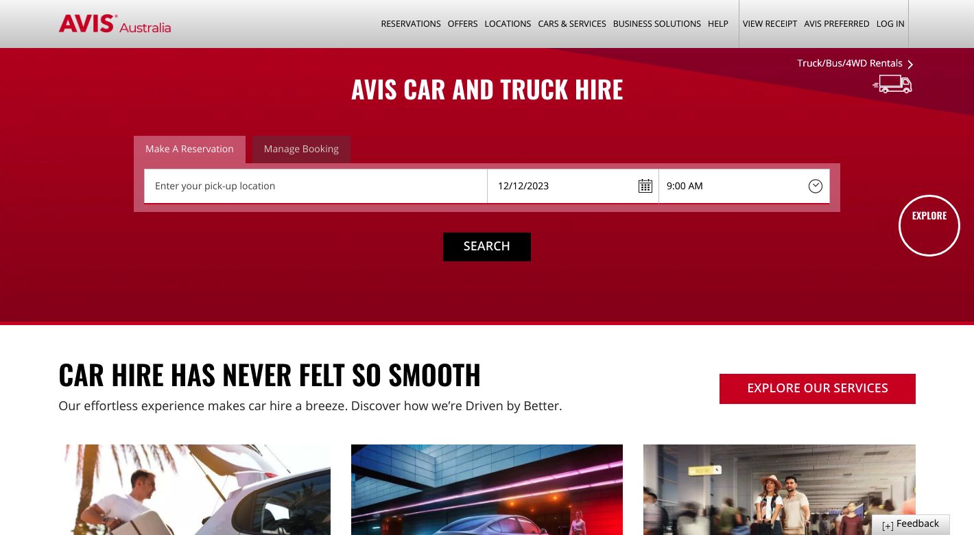 Avis Website