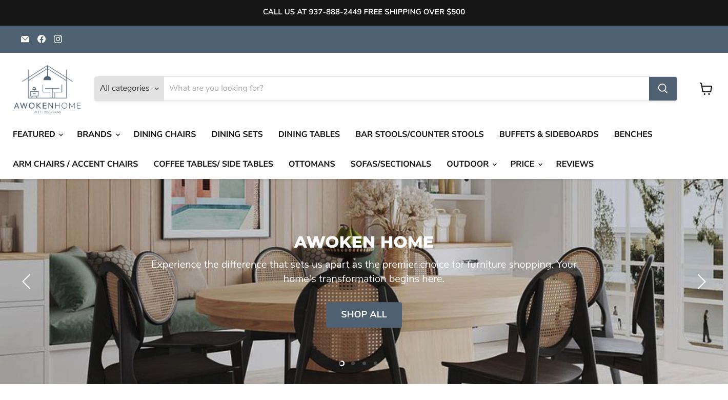 Awoken Home Website