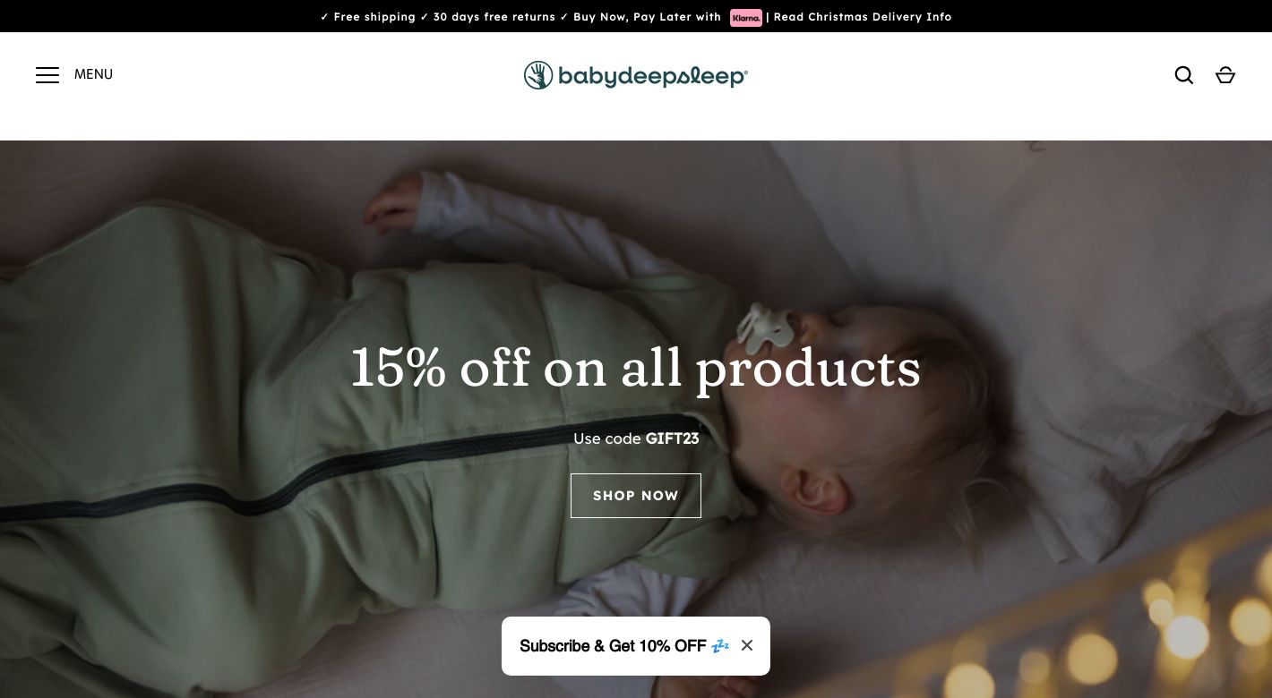 Baby Deep Sleep Website