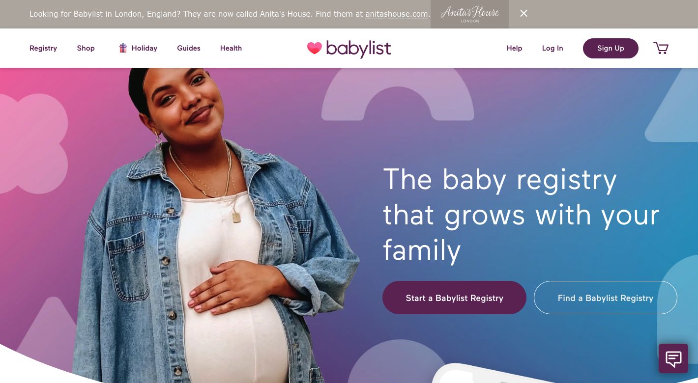 Babylist Website