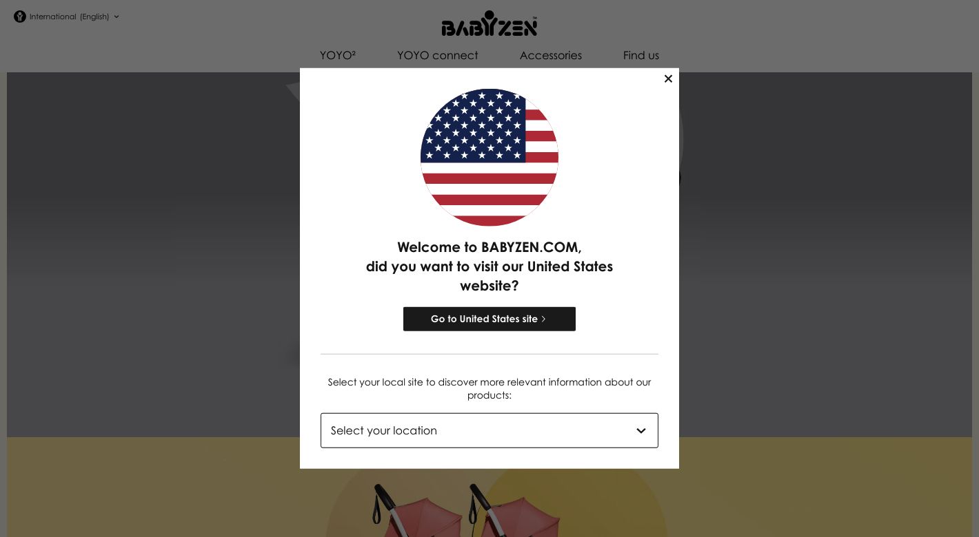 Babyzen Website