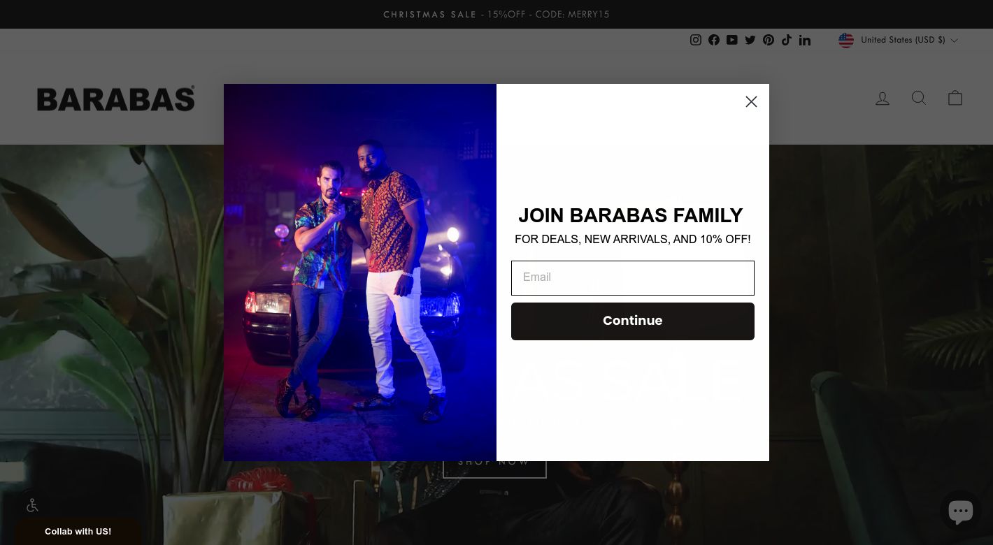 Barabas Website