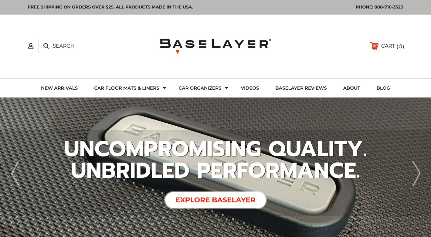 BaseLayer Website