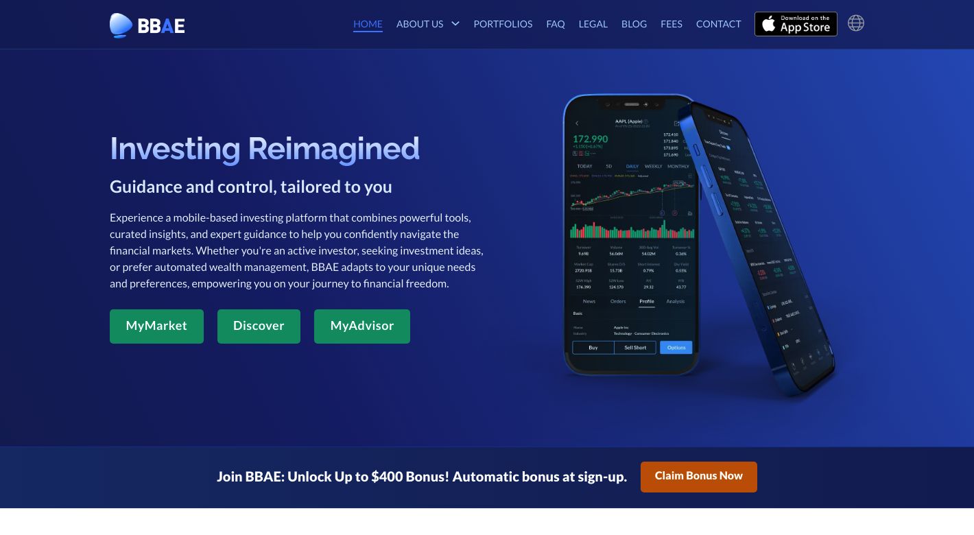 BBAE Holdings Website