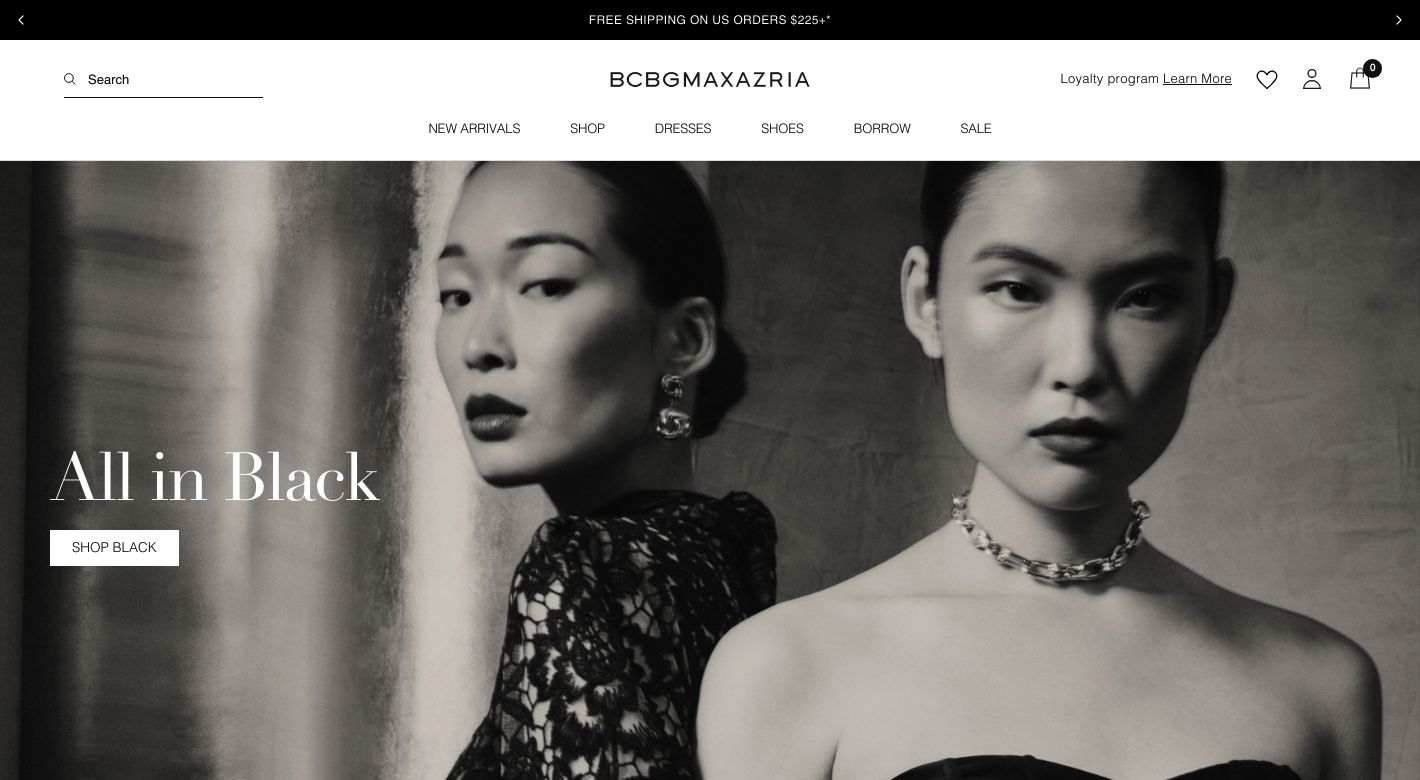 BCBGMAXAZRIA Website