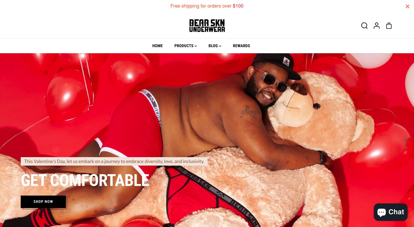 Bear Skn Website