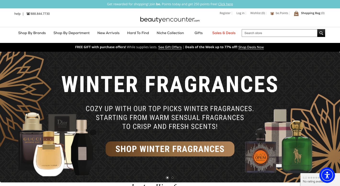 Beauty Encounter Website