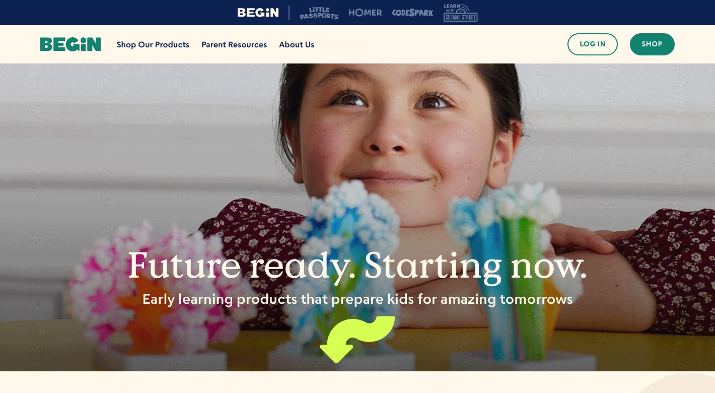 Begin Website