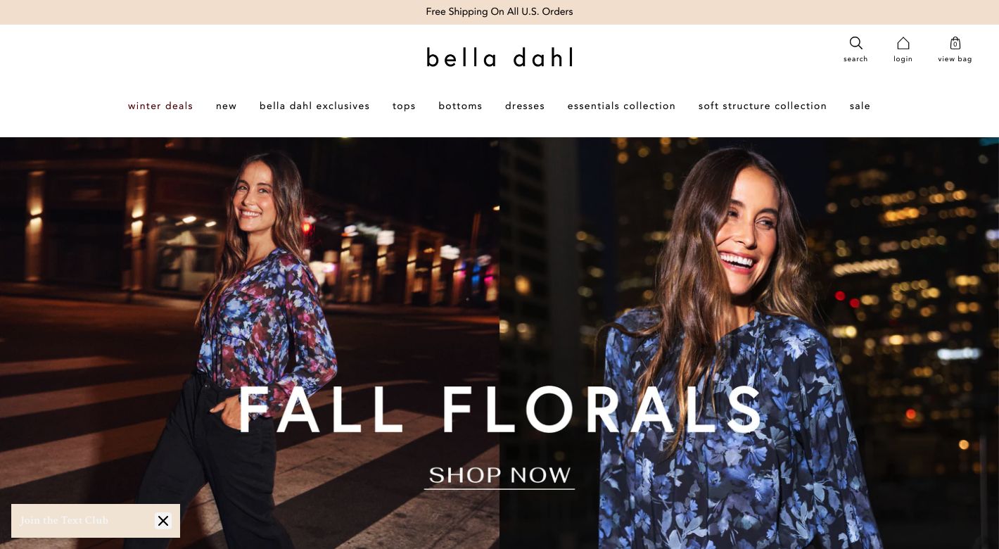 Bella Dahl Website
