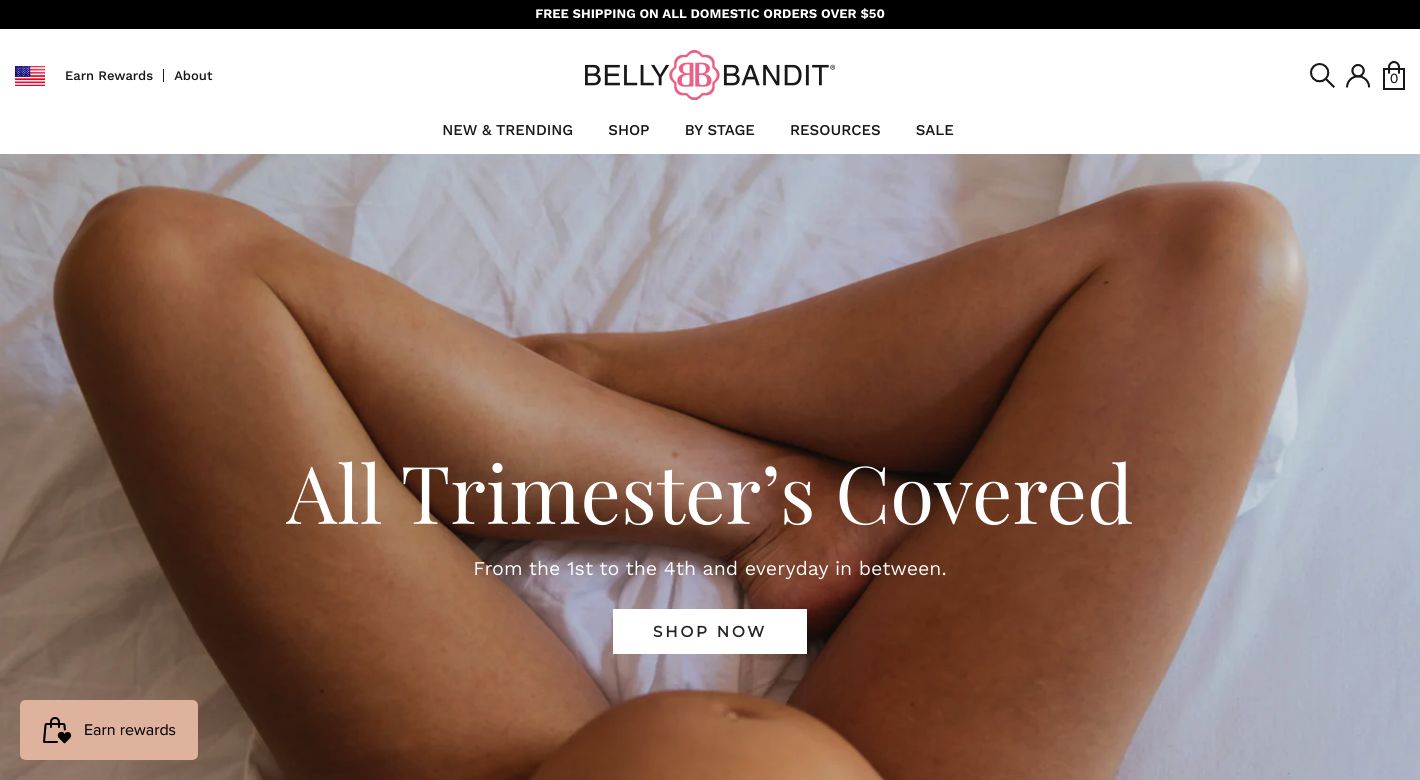 Belly Bandit Website