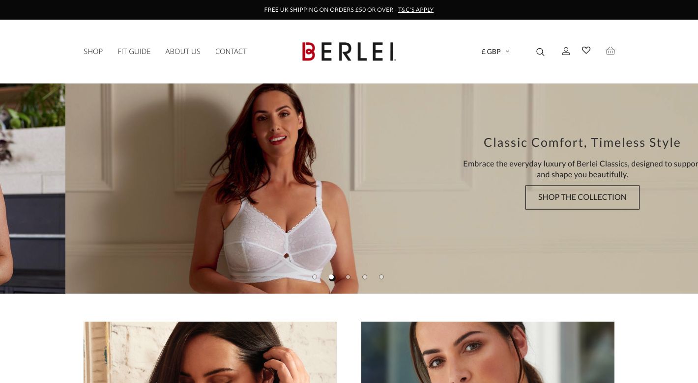 Berlei Website