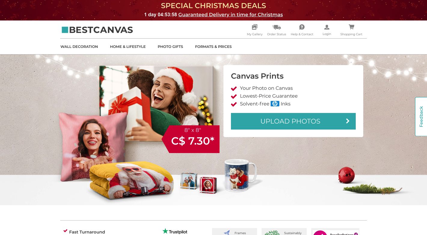 Bestcanvas Website