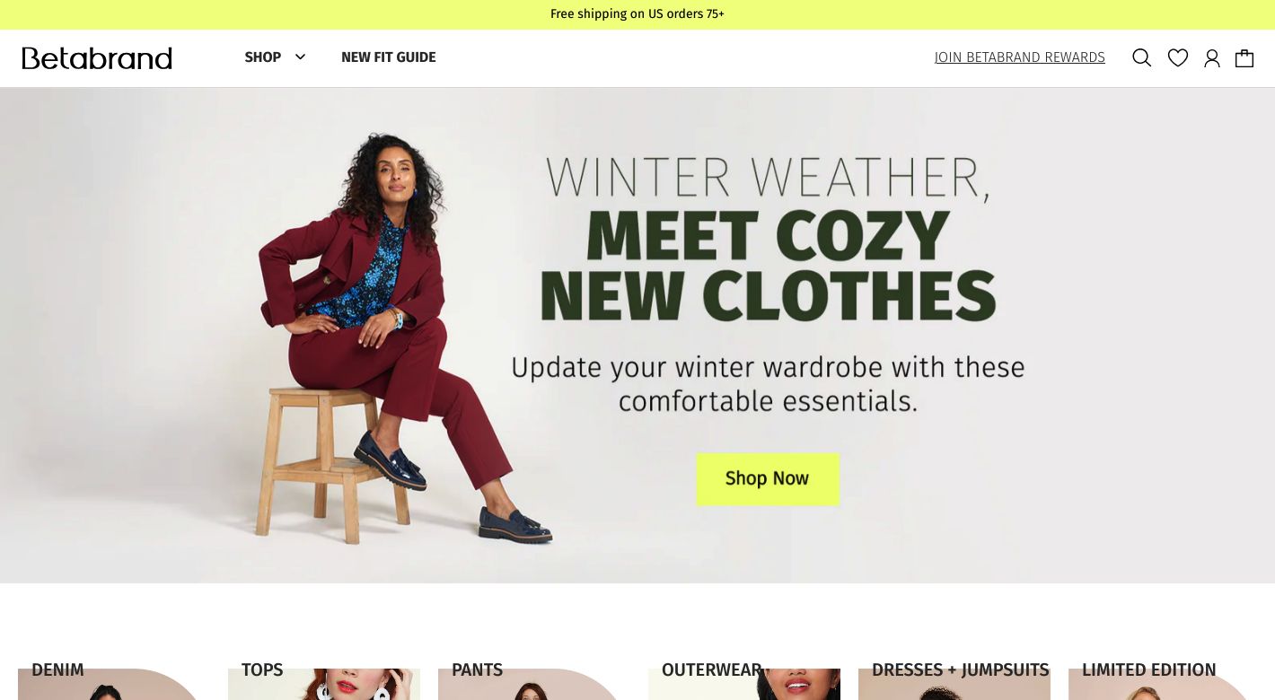 Betabrand Website