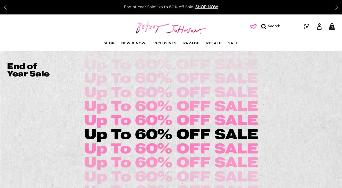 Betsey Johnson Website