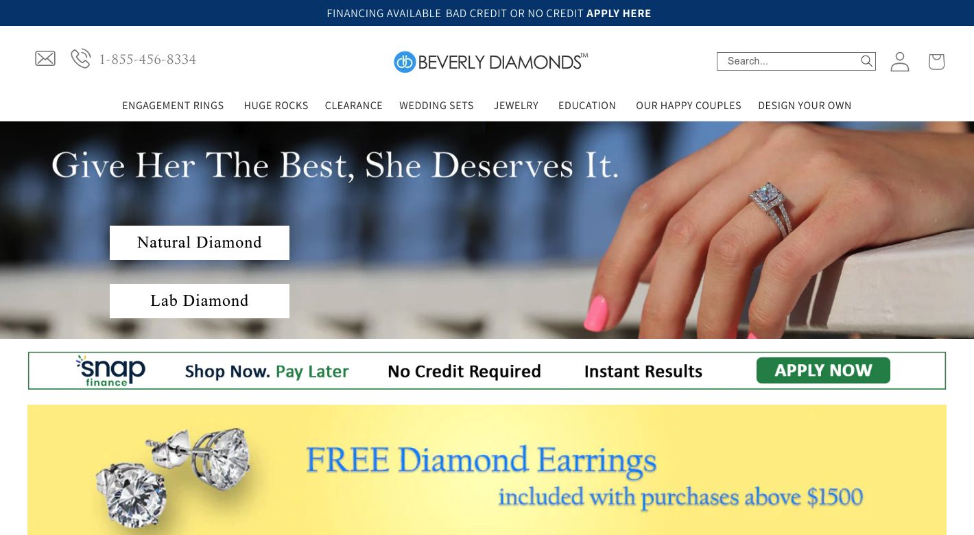 Beverly Diamonds Website