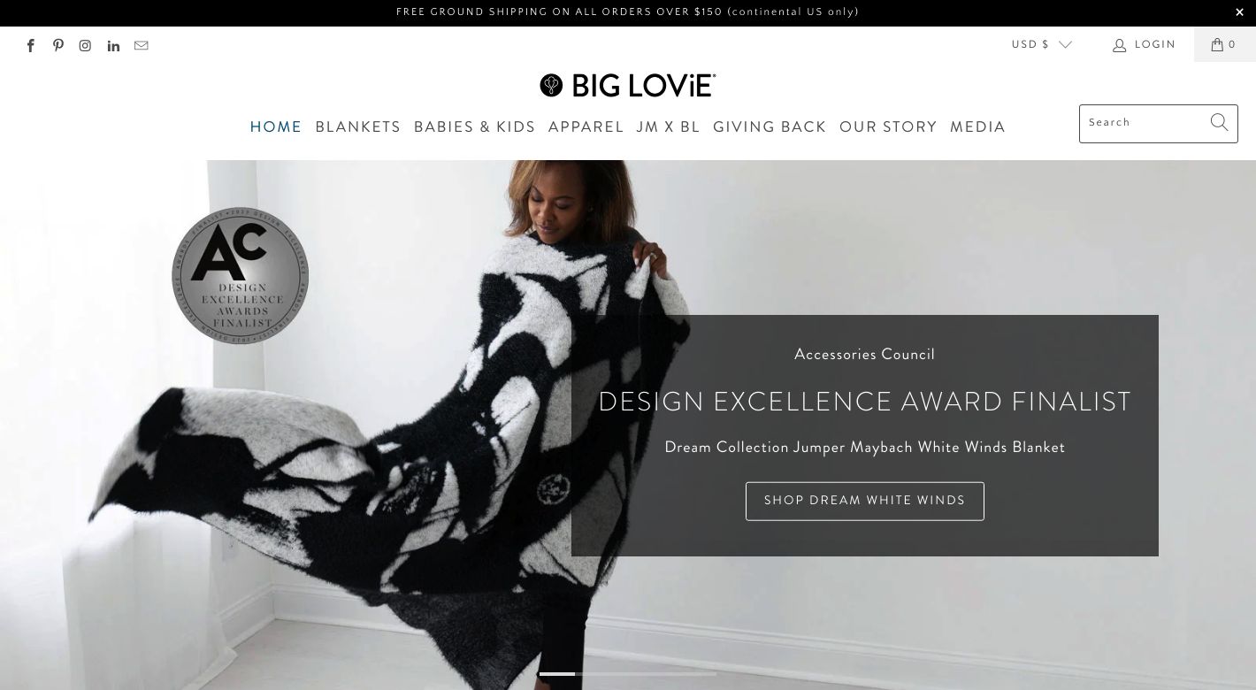 BIG LOViE Website