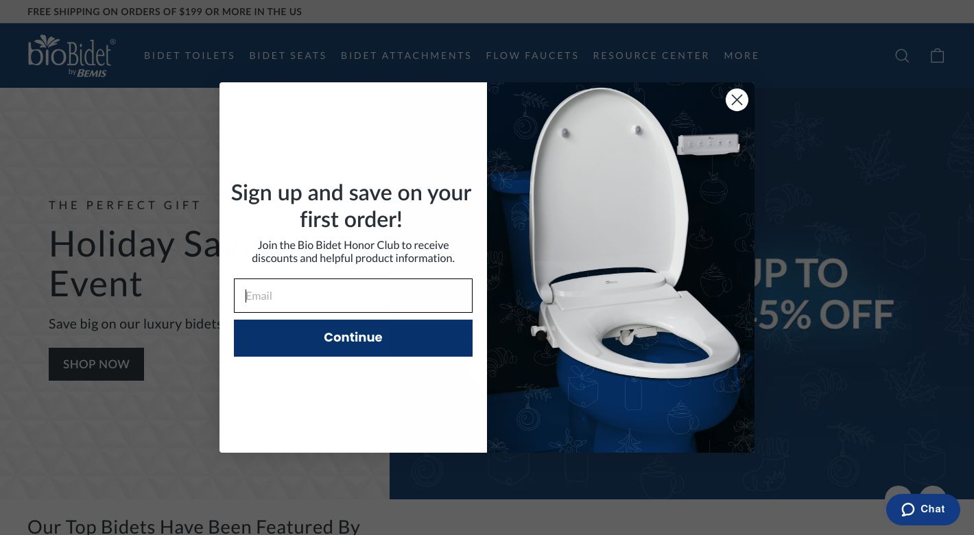 Bio Bidet Website