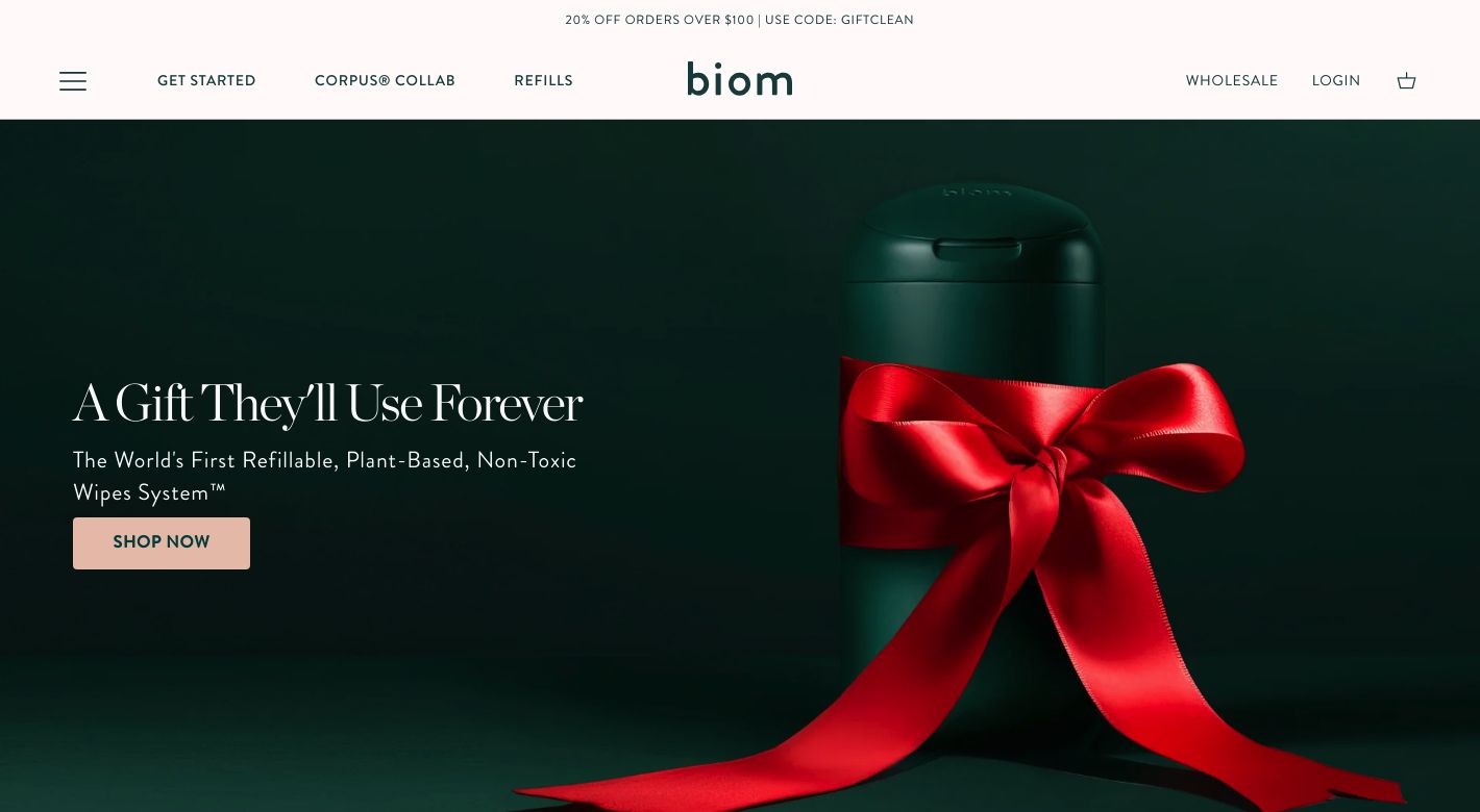 biom Website