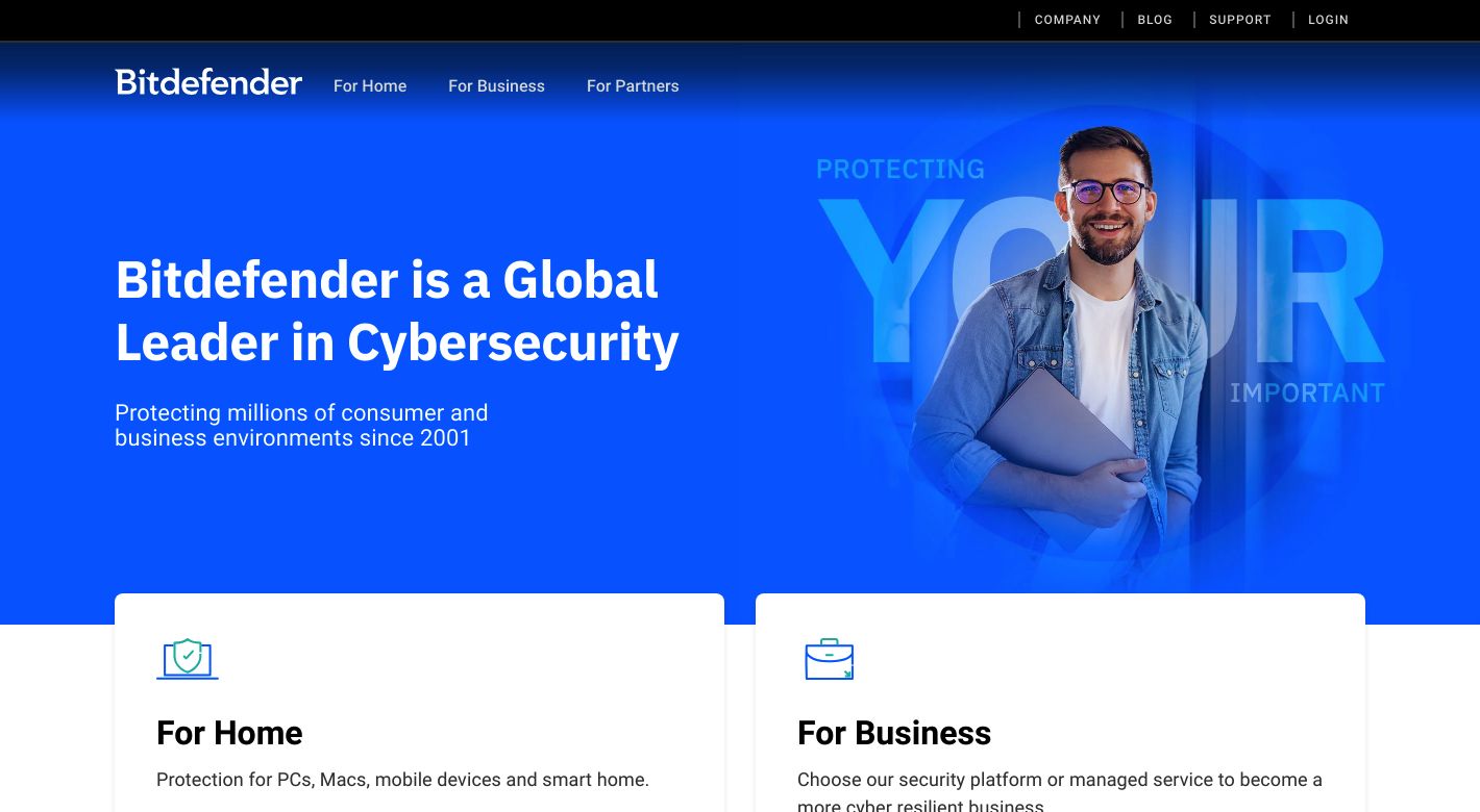 Bitdefender Website