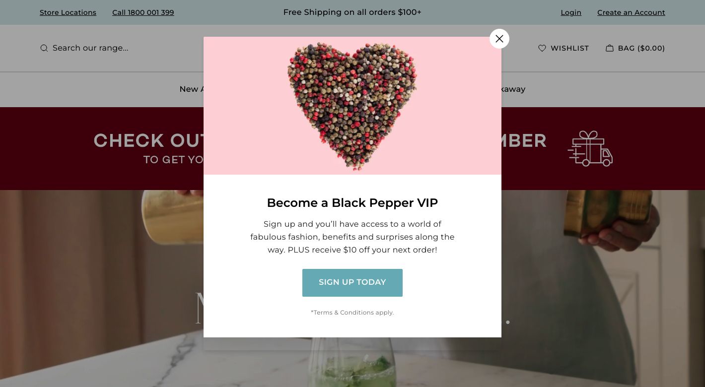 Black Pepper Website